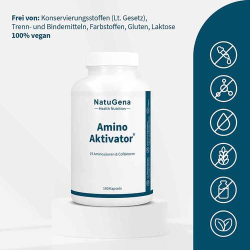 Aminoaktivator Aminos&auml;uren + Vit.B6 + B9 + B12 vegan Kps - 3
