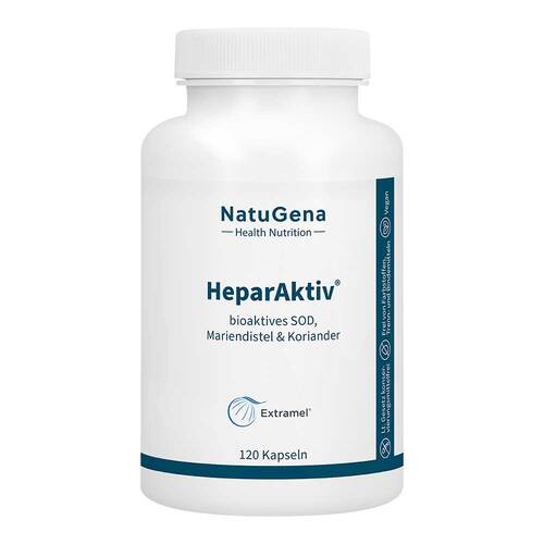 Heparaktiv Sod + Bio-Mariendistel + Bio-Koriander Kapseln  - 1
