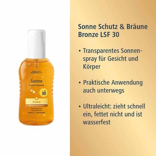 Sonne Schutz &amp; Br&auml;une Spray bronze LSF 30 - 4