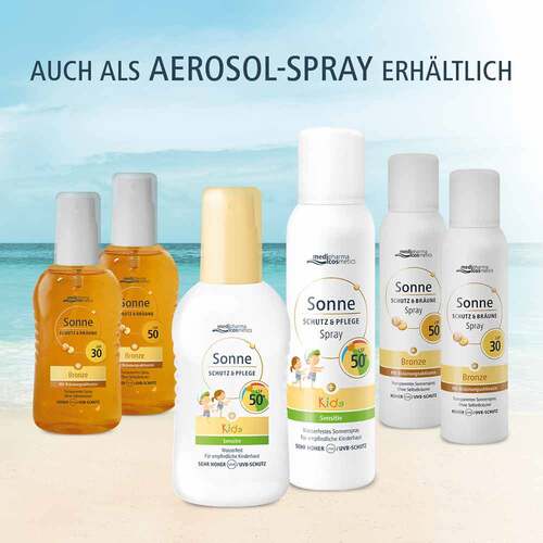 Sonne Schutz &amp; Pflege Spray Kids LSF 50 +  - 6