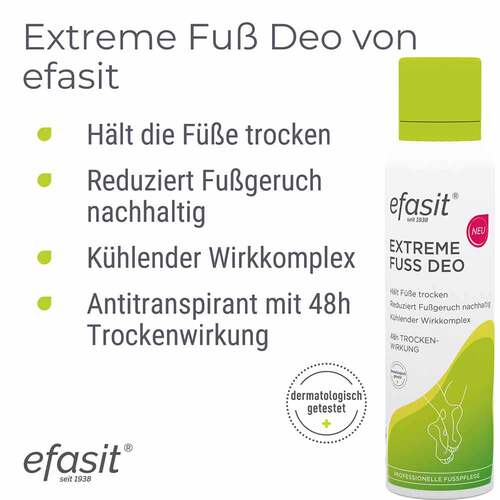 Efasit Extreme Fu&szlig; Deo Spray - 3