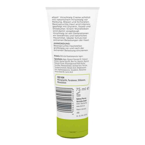 Efasit Hirschtalg Creme - 2