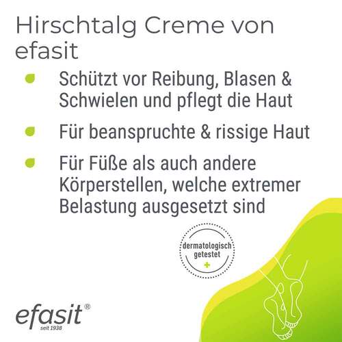 Efasit Hirschtalg Creme - 4