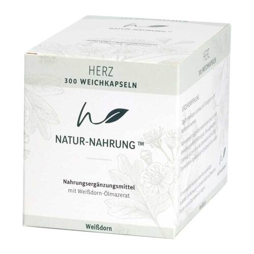 Natur-Nahrung Herz Wei&szlig;dorn Weichkapseln - 1