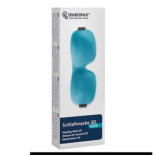 Ohropax Schlafmaske 3D azur - 1