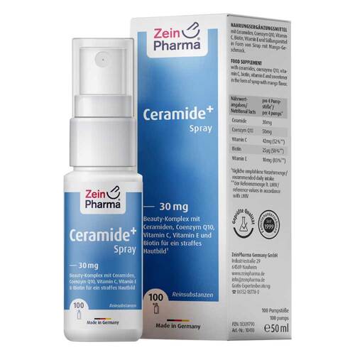 Ceramide Plus Biotin &amp; Q10 Spray - 1