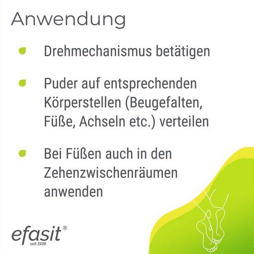 Efasit Fu&szlig; &amp; K&ouml;rper Puder - 3