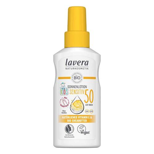 Lavera Sonnenlotion Sensitiv Kids LSF 50 - 1