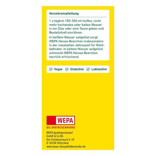 Wepa hei&szlig;e Beerchen + Vitamin C + Zink + Magnesium Pulver - 3