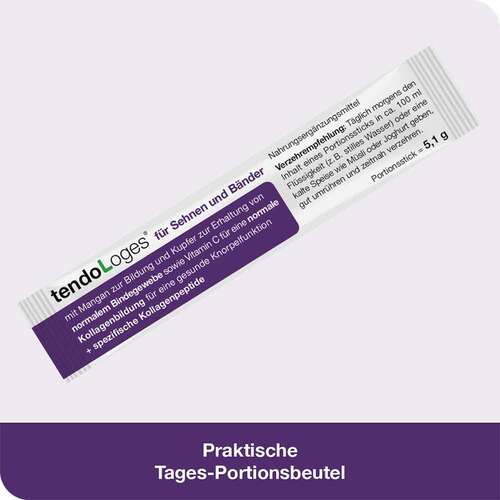 Tendologes f&uuml;r Sehnen und B&auml;nder Portionssticks - 3