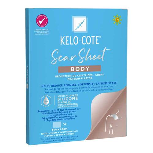 Kelo-Cote Silikon-Narbenpflaster K&ouml;rper - 1