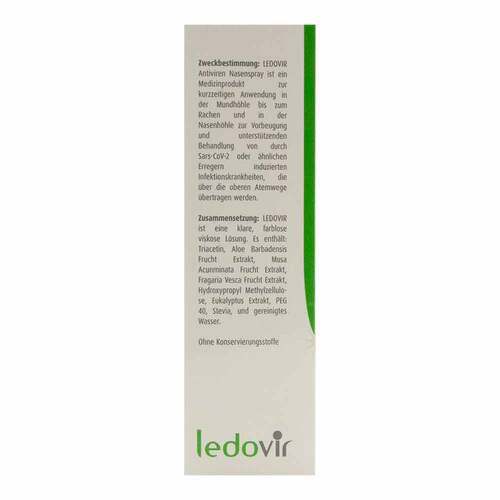 Ledovir Antiviral Nasal Spray - 2