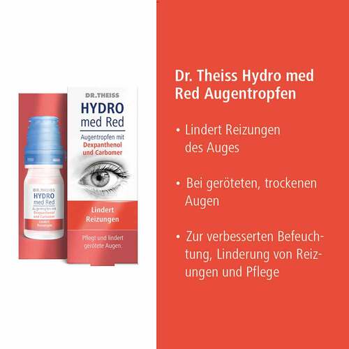 Dr. Theiss Hydro med Red Augentropfen - 3