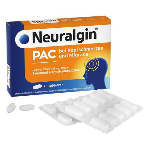 Neuralgin® PAC bei Kopfschmerzen und Migr&auml;ne Tabletten  - 1