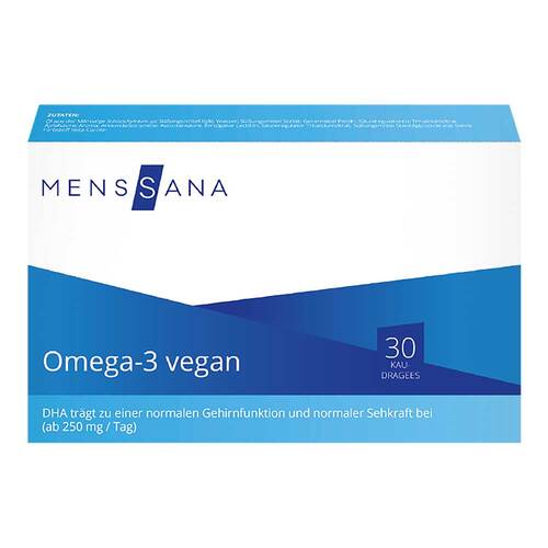 Omega-3 Vegan Kaudragees Menssana - 1