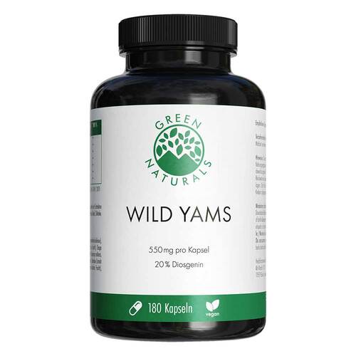 Green Naturals Wild Yam hochdosiert vegan Kapseln - 1