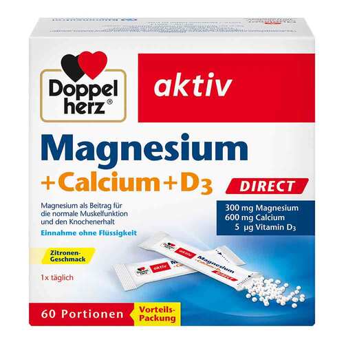 Doppelherz Magnesium + Calcium + D3 Direct Pellets - 1