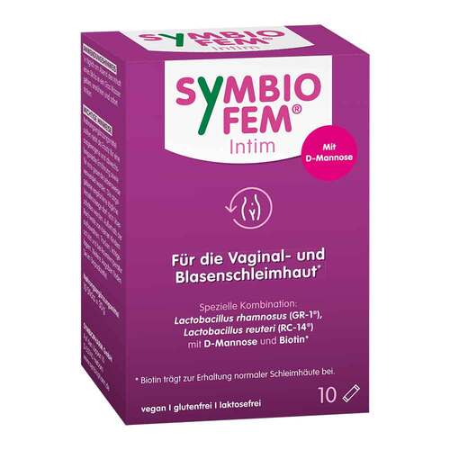 Symbiofem Intim Milchs&auml;urebakterien mit D-Mannose - 1