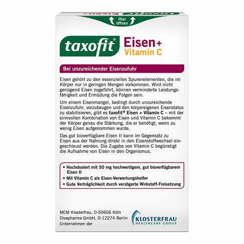 taxofit® Eisen + Vitamin C Kapseln - 2