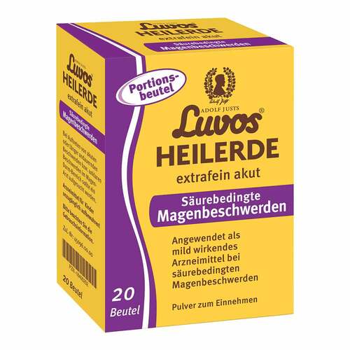 Luvos Heilerde extrafein akut S&auml;urebedingte Magenbeschwerden Beutel  - 1