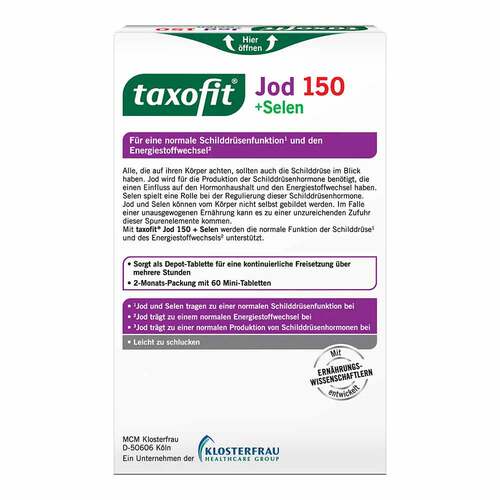 Taxofit Jod 150 + Selen Tabletten - 2