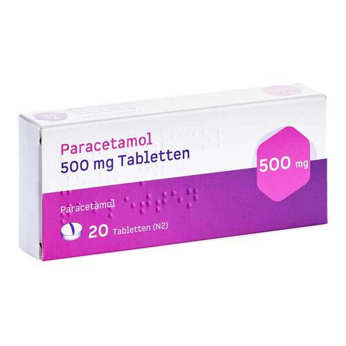Paracetamol 500 mg Tabletten - 1