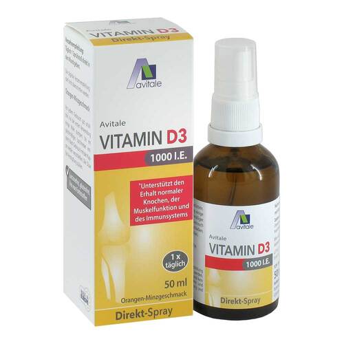 Vitamin D3 1000 I.E. Direkt-Spray - 1