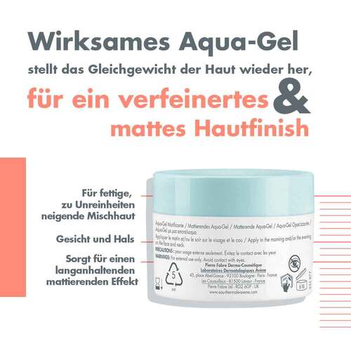 Avene Cleanance mattierendes Aqua-Gel - 5
