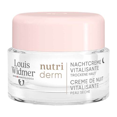 Widmer nutriderm Nachtcreme Vitalisante ohne Parfum - 1