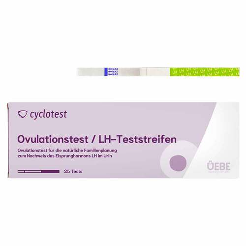 Cyclotest Ovulationstest LH-Teststreifen - 3