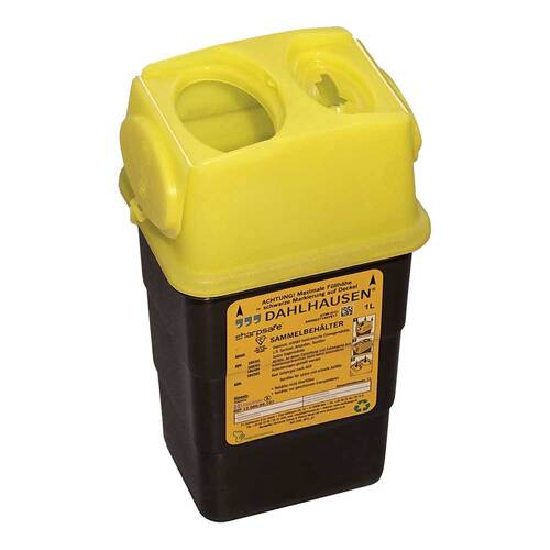 Sharpsafe Abwurfbeh&auml;lter 1 l green - 1