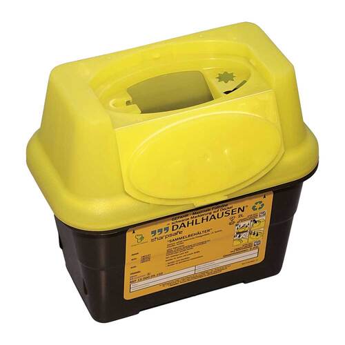 Sharpsafe Abwurfbeh&auml;lter 2 l green - 1