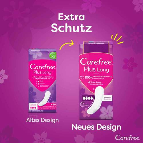 Carefree plus long unscented Slipeinlage - 2