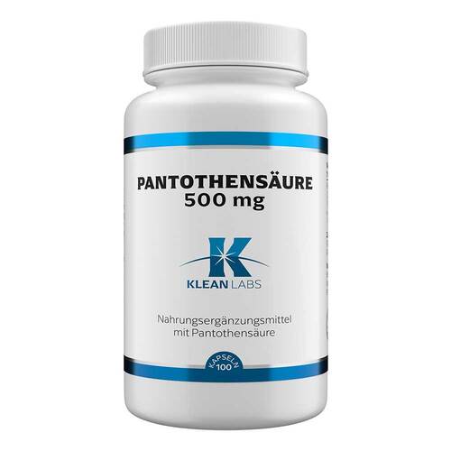 Pantothens&auml;ure B5 500 mg Kapseln - 1