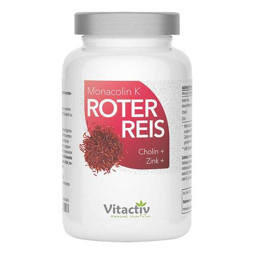 Vitactiv roter Reis Monacolin K Kapseln - 1