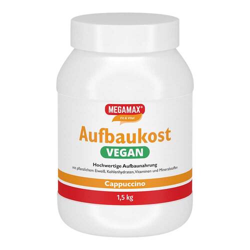 Aufbaukost vegan Cappuccino Megamax Pulver - 1