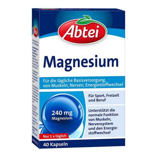 Abtei Magnesium 240 mg Kapseln Titandioxidfrei de / AT - 1