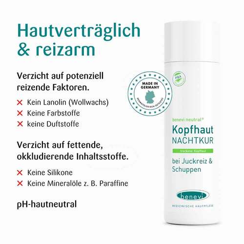Benevi Neutral Kopfhaut Nachtkur Lotion - 5