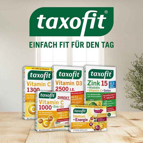 Taxofit Vitamin C 1000 + Zink + D3 Direkt Granulat - 7