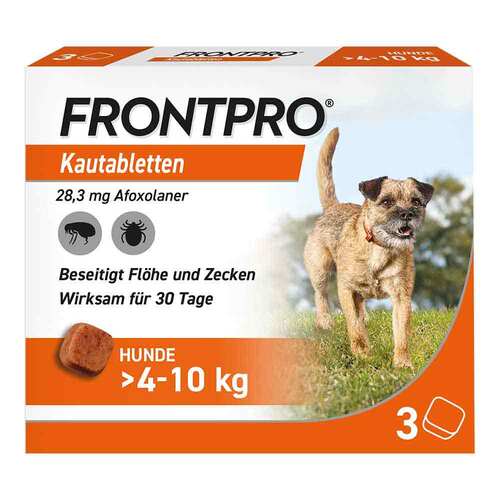 FRONTPRO 28 mg Kautabletten f&uuml;r Hunde 4 - 10 kg - 1