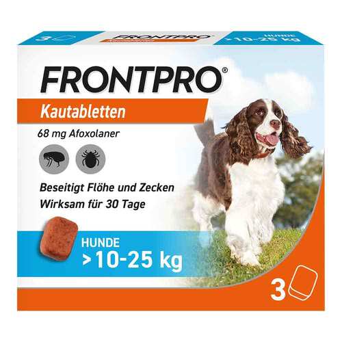 FRONTPRO 68 mg Kautabletten f&uuml;r Hunde 10 - 25 kg - 1