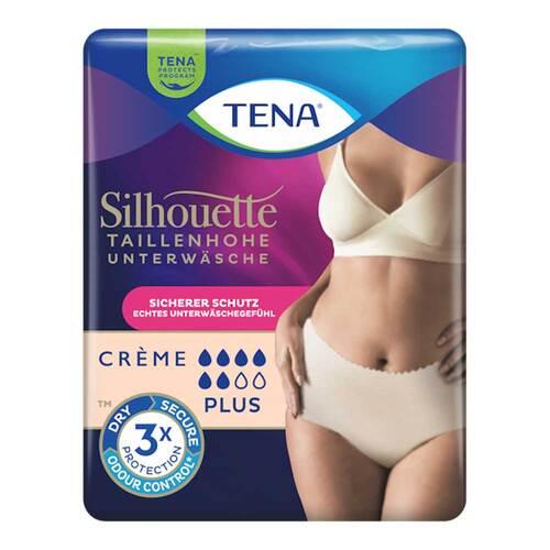 Tena Silhouette Plus M creme Inkontinenz Pants - 1
