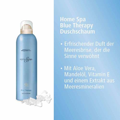 Home Spa Blue Therapy Duschschaum - 4