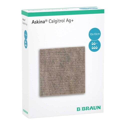 Askina Calgitrol Ag + 10x10 cm - 1