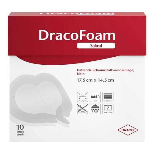 Dracofoam sakral klein 14,5x17,5 cm haftend - 1