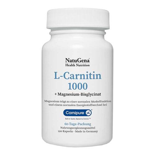 L-Carnitin 1000 Carnipure + Magnesium vegan Kapseln - 1