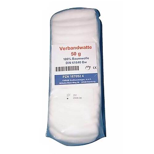 Watte Gefaltet gelegt 100% Baumwolle - 1