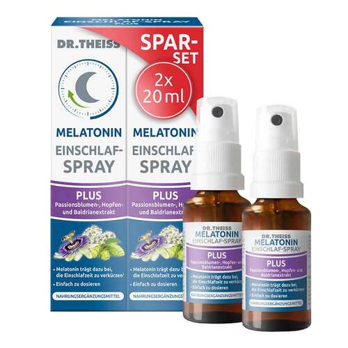 Dr. Theiss Melatonin Einschlaf-Spray Plus Spar-Set - 1