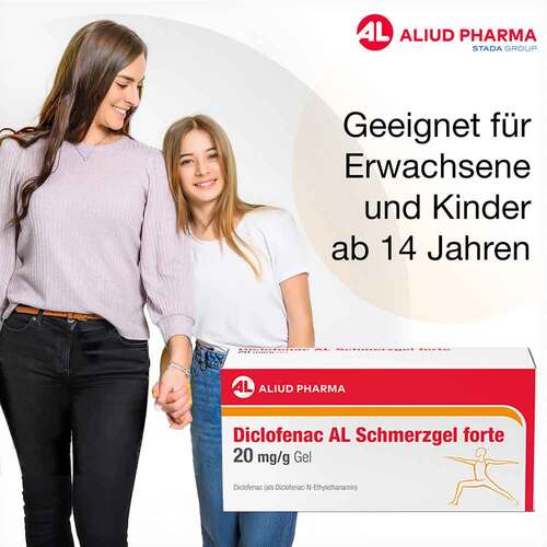 Diclofenac AL Schmerzgel forte 20 mg/g Gel - 6