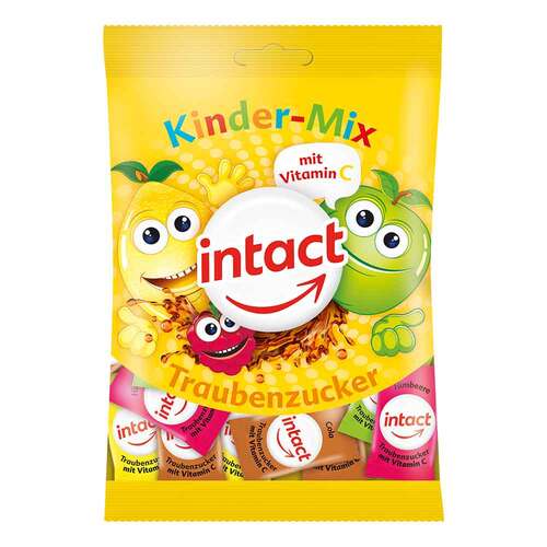 Intact Traubenzucker Beutel Kinder-Mix + Vitamin C - 1